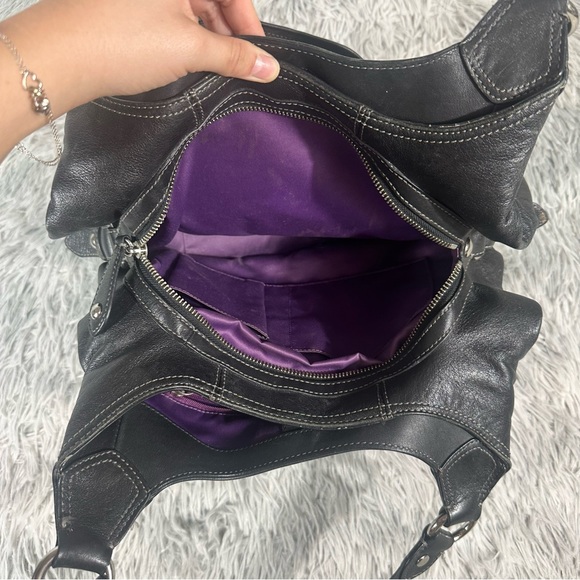 Y2K Coach Black Classic Madison Tote # C1082-14336 - Picture 8 of 9